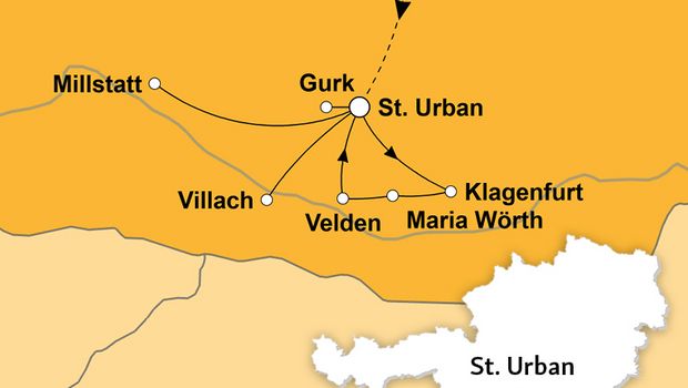 Ihre Reiseroute