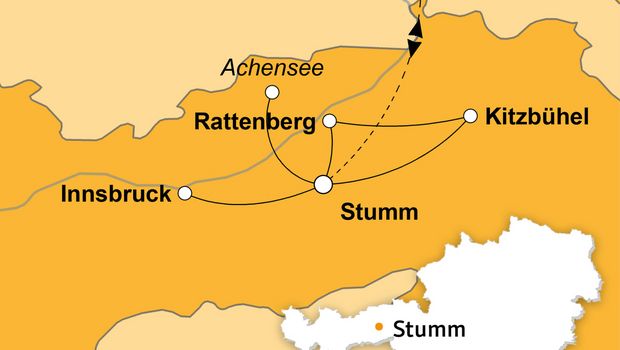 Ihre Reiseroute