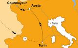 Ihre Reiseroute