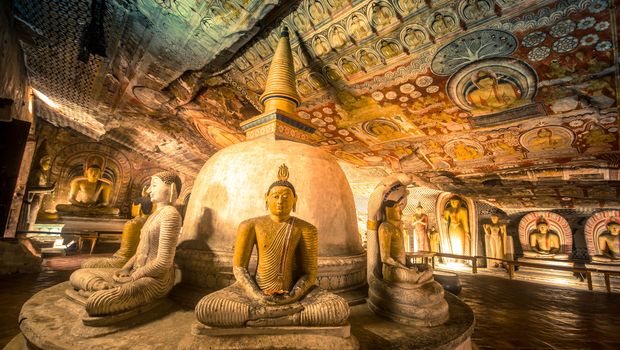 Dambulla-Höhlentempel