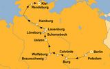 Ihre Reiseroute