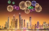 Feuerwerk über Dubai