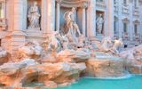 Trevi Brunnen in Rom