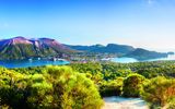 Blick auf Vulcano, Äolische Inseln