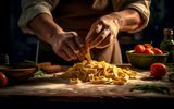 Pasta Herstellung