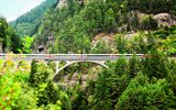 Gotthard Panorama Express, Meienreussbrücke bei Wassen