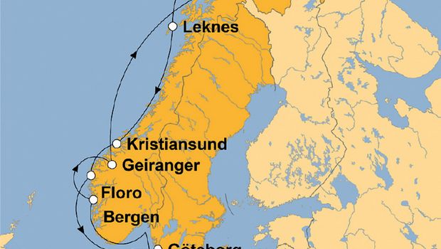 Ihre Reiseroute