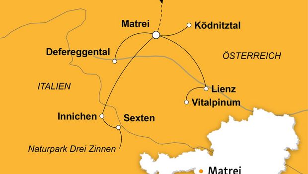Ihre Reiseroute