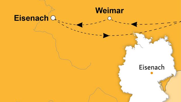 Ihre Reiseroute