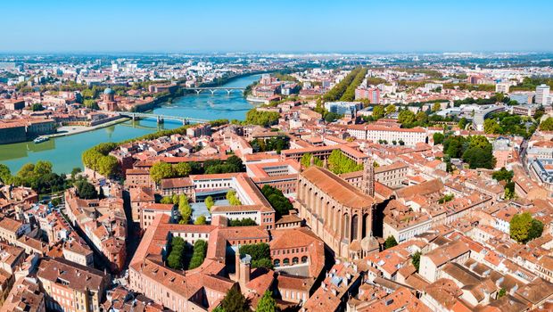 Blick auf Toulouse