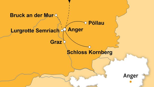 Ihre Reiseroute