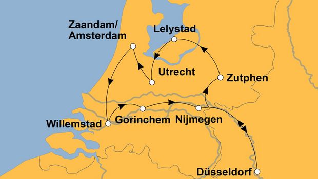 Ihre Reiseroute