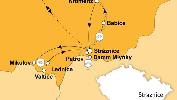 Ihre Reiseroute