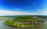 Rheinschleife bei Filsen - Mittelrhein