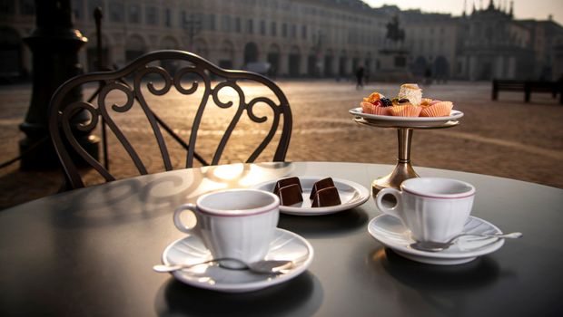 Café in Turin