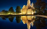 Speyer mit Dom am Abend