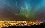 Nordlichter über Trondheim 