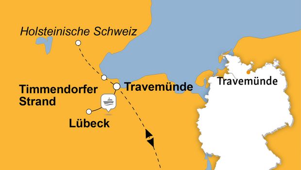 Ihre Reiseroute