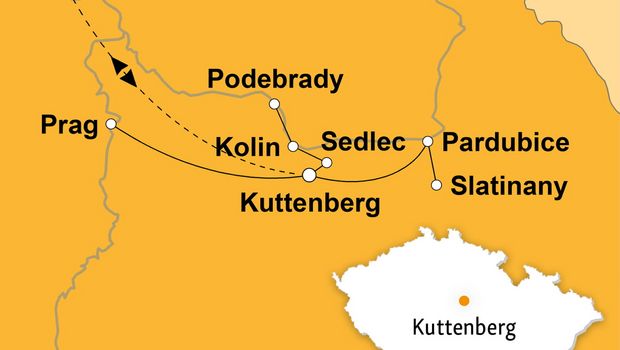 Ihre Reiseroute