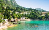 Bucht in Paleokastritsa auf der Insel Korfu