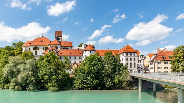 Hohes Schloss und Kloster St. Mang in Füssen