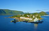 Blick auf Aalesund 