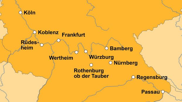 Ihre Reiseroute