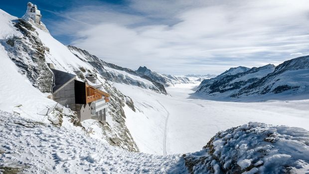 Jungfraujoch-Sphinx-Gletsche