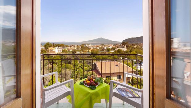 Hotel Girasole, Blick vom Balkon