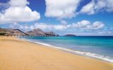 Strand mit Meerblick, Porto Santo, Portugal