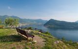 Bank am Iseosee