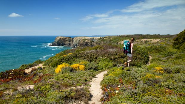 Küstenwanderweg an der Algarve 