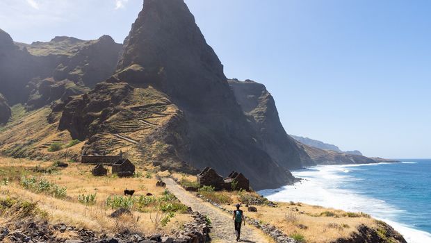 Randonnée entre Ponta do Sol et Cruzinha, Santo Antao
