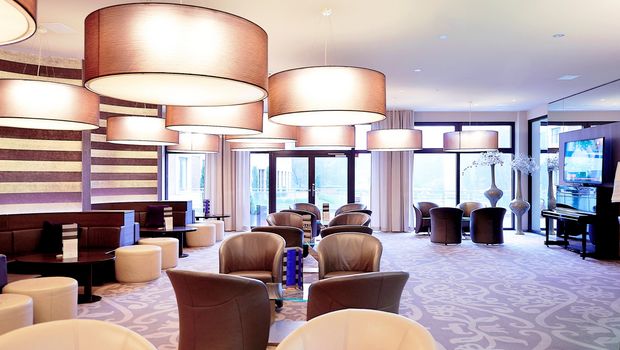 Lounge Bar des Parc Hotel Alvisse in Luxemburg