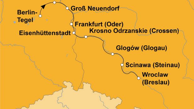 Ihre Reiseroute