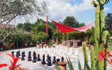 Italienischer Schachbrettgarten