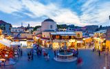 Hippokrates-Platz in Rhodos