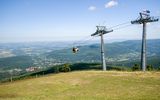 Gondelbahn mit Blick auf Bad Flinsberg