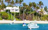 Boote vor Bermuda Insel