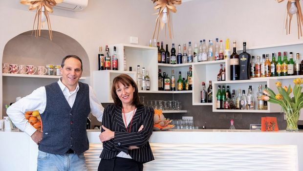 Hotelbar mit Eigentümern