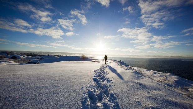 Winterliche Aussicht