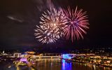 Feuerwerk über Linz 