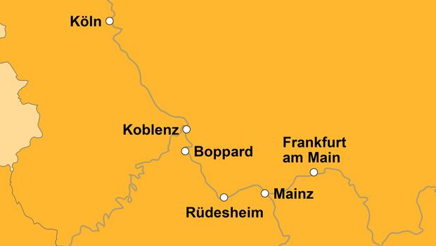 Ihre Reiseroute