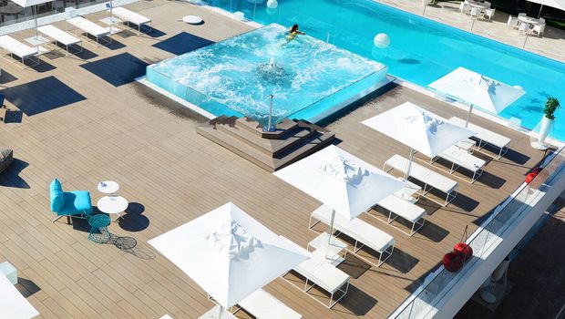 Mec Hotel Paestum, Poolanlage