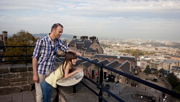 Edinburgh Castle Ausblick