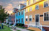 Charlottetown, bunte viktorianische Häuser