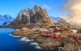Fischerdorf auf den Lofoten