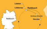 Ihre Reiseroute
