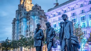 The Beatles vor Three Gracies, Liverpool