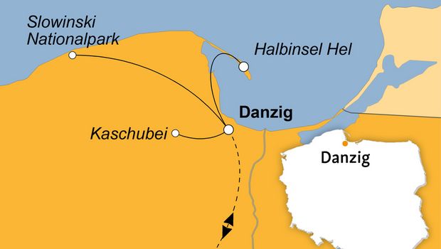 Ihre Reiseroute